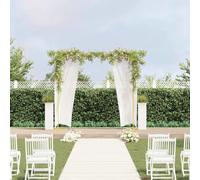 vidaXL Wedding Arch Gold 338 x 35 x 300 cm Steel