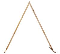 Wedding Arch Light Brown Solid Pine Wood Modern Garden Decor Outdoor vidaXL