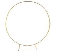 Wedding Arch Metal Circular Balloon Stand Party Decoration Backdrop 1.8m d Balloon Arch for Birthday & Wedding Ceremony Event Decor Festive Celebration