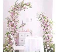 Wedding Arch Stand, Crescent Moon Design for Easy Assembly and Elegant Backdrop at Weddings and Parties
