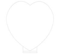 Wedding Arch White Steel 195 x 35 x 211 cm Freestanding with Heart-Shaped Design for Garden Balcony Patio as Decorative Rose Arch and Trellis