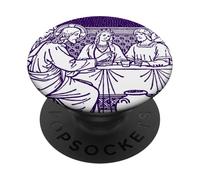 Wedding at Cana Art Water into Wine Traditional Catholic PopSockets Adhesive PopGrip