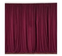 Wedding Backdrop White And Black Panel Poly Wedding Backdrop Curtain Seamless Backdrops Stage Background Event Party Decoration(Color 2,3.0m W x 3.0m Height)