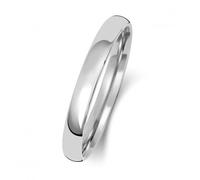 Wedding Band 18K Slight Court 2.5mm-1.15 Wedding Ring WQ112WL/I - Size J