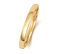 Wedding Band 9K Slight Court 2mm-1.7 Wedding Ring W111H - - Size O