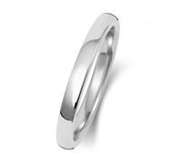 Wedding Band 9K Soft Court 2mm-1.15 Wedding Ring W131WL - - Size Q