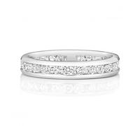 Wedding Band Platinum Diamond Eternity Ring WP263 - Exclusive - Size L