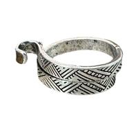 Wedding Bands for Women Women's Minimalist Adjustable Knit Crochet Ring Open Finger Band Stackable Boho Jewelry For Her