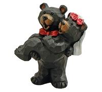 Wedding Bears Bride and Groom Figurine, 4.5-inches