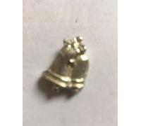 Wedding Bells Christmas Celebrations TG327A Made from Solid Fine English Pewter Pin Lapel badge POSTED BY US GIFTS FOR ALL 2016 FROM DERBYSHIRE UK