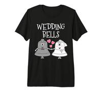 Wedding Bells Engagement Bride Premium T-Shirt