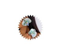 Wedding Boho Big Pink Flower Earrings Large Blue Floral Beach Earring Stud Tropical Green Hawaiian Petal Summer Vacation Artificial Orchid Exaggerated Simple Statement Jewelry for Women