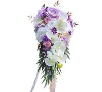 Wedding Bouquet For Bride Teardrop Holding Flowers Bridesmaid Bouquets For Party Valentines Day Wedding Bouquet