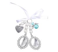 Wedding Boutonniere Bowknot Photo Frame Charm Pin Brooch 2 Frame for Mother of Bride or Groom or Flower Bouquet