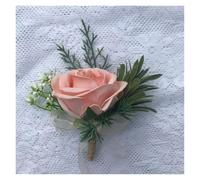 Wedding Boutonniere Rose Pearl Corsage Wrist Flower Wedding Bracelet for Bridesmaid Wrist Corsage Bridesmaid Sisters for Bridesmaids, Bridal Showers(09)