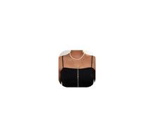 Wedding Bridal Pearl Choker Necklace for Women Layered Metal Cross Pendant Clavicle Chain Colorful Crystal Y Shape Long Tassel Body Chain Jewelry, M, alloy, No Gemstone