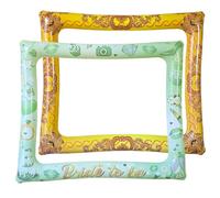 Wedding Bride to Be Double Sided Inflatable Photo Frame Photo Frame Gold & Mint Sage Green