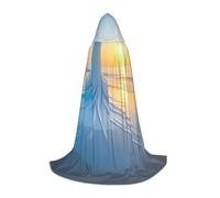 Wedding by the Sea Halloween Costume Wizard Cloaks for Kids,Perfect for Halloween Costumes and Role Play,Three Sizes