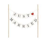 Wedding Cake Toppers - Funny Reception Decoration, Engaged Figurine Topper, Romantic Party Cake Decor for Marriage Engagement Banquet Home Celebration Use 7.87x5.91 inches