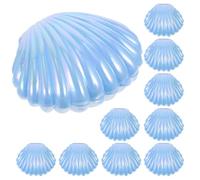 Wedding Candy Boxes and Jewelry Organizer Seashell Candy Boxes Set of 3 Mini Sea Shell Storage Containers for Party Favors
