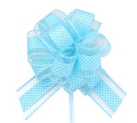 Wedding car Ribbon kit 2/4/10Pcs Wedding Car Bow | Ribbons Flower Car Decor Wrap Packing Birthday Events Party Supplies(Sky Blue,4pcs)