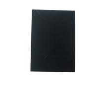 Wedding Card Velvet Envelopes Soft Smooth 13.5x19.5 Cm Fit For 5''x7'' Invitation Cards(Black,100pcs)