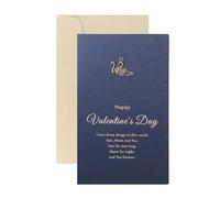 Wedding Cards Love Postcard Wedding Birthday Anniversary For Couples Valentines Day Gift Card With Envelope(Blue Bird)