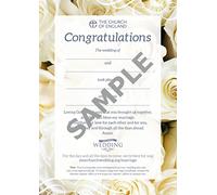 Wedding Celebration Keepsake Card (pack of 10)