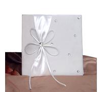 Wedding Certificate Holder Marriage Certificate Holder Cover Folder with Bow & Diamantes Boxed