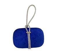 Wedding Clutches Lady Purse Handbag Rhinestone Handle Velvet Tote Bag Women Girl Handbags For Party Cocktail Banquet Women's Clutch Purse