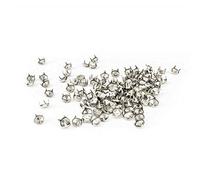 Wedding Decor 5mm Brass Studs Decoration Cone Diamond Cut Rivets Spikes Metal For Bag, Jeans, Clothing or Leathercrafts