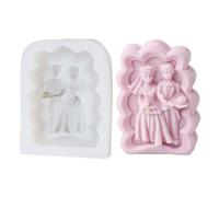 Wedding Decors Silicone Mold Elegant Wedding Decoration Silicone Molds for Handmade and Soaps Soap Making Kit