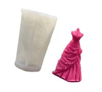 Wedding Dress Molds Silicone Resin Casting Moulds Craft Supplies for Making Home Decoration Princess Wedding Silicone Plasters Castings