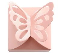 Wedding Favour Boxes 50PCS 2.4x2.4x2.2 in Hollow Butterfly Favor Boxes Square Portable Wedding Box Party Favor for Candy|Folding Candy Tray