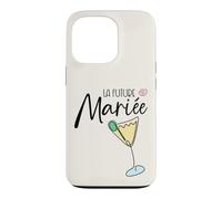 Wedding France French Canadian Future Mariée Bride Case for iPhone 13 Pro