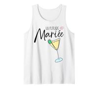 Wedding France French Canadian Future Mariée Bride Tank Top