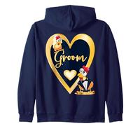 WEDDING FUNNY CHICKEN GROOM Zip Hoodie