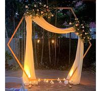 Wedding Garden Arch with Base - Iron Backdrop Stand for Indoor/Outdoor Flower Rack - Perfect for Parties and Garden Decorations
