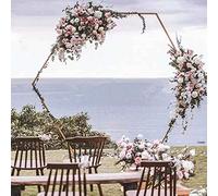 Wedding Garden Arch with Base - Iron Backdrop Stand for Indoor/Outdoor Flower Rack - Perfect for Parties and Garden Decorations