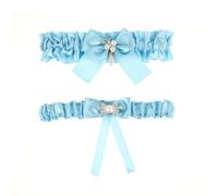 Wedding Garter Wedding Garter 2Pcs Comfortable Cloth Bridal Garters with Pearl Accents Elegant Leg Ornaments for Bride Prom for Women