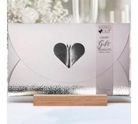 Wedding Gift Envelope | Premium Quality with Textured Card and Silver Foil | Create a Stunning Impact with Your Gift