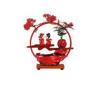 Wedding Gifts for The Newlyweds Decoration Living Room Decoration Wedding Room A Pair of Lights Circulating Water Gifts (Color : A Size : 39.512.38.5)
