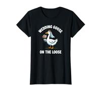 Wedding Goose On The Loose Bride Future Wife Bridal Party T-Shirt