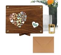 Wedding Greeting Card - Elegant Floral Design for Bride Groom Congratulations | Premium Textured Paper with Gold Foil Accents, Blank Inside Message Card for and Engagement 7.87x5.91x0.12 i