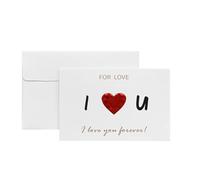 Wedding Greeting Card Handmade Cards Valentines Day Gift Love Postcard Wedding Invitation Greeting Anniversary(Type6)
