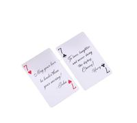 Wedding Guest Book Creative Cards - Custom Playing Cards, Personalized Visitor Log, Unique Card Deck Guest Book for Signatures, Wedding Custom Deck of Card