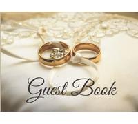Wedding Guest Book: Simple elegant sign and comment wedding guest book: 100 page 8.25x6'