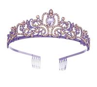 Wedding Hair Tiara Crystal Bridal Tiara Crown Rhinestone Prom Diadem Tiaras And Crowns Bridal Wedding Hair Accessories(COLOR 9)