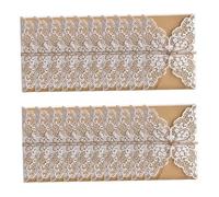 Wedding Invitation Cards Envelope Empty Kraft Paper Inner Sheet Party Invitations 20PCS White