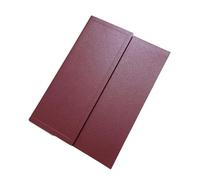 Wedding Invitations 50pc Emerald Paper Wedding Party Invitation Card Cover No Inner Sheet No Envelope No Wax Seal No Ribbon No Flower(Dark Red)